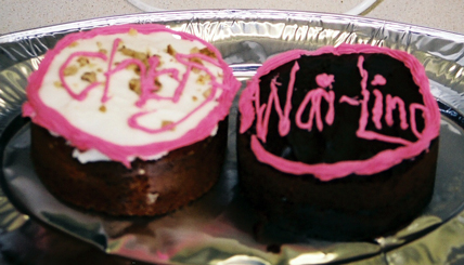 Misspelled cake